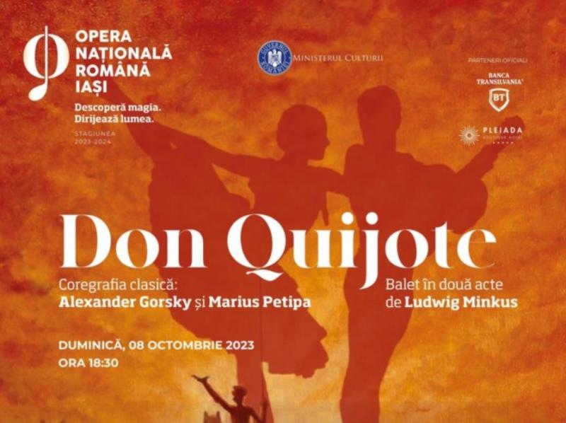 „Don Quijote” revine mâine pe scena Operei Iași