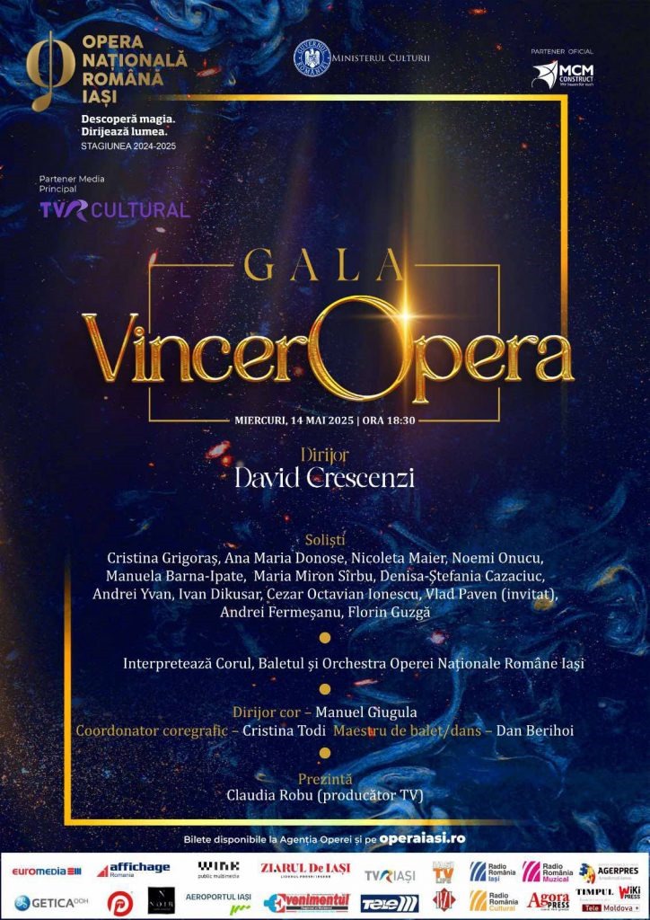 VincerOpera, o gală specială a Operei Iași