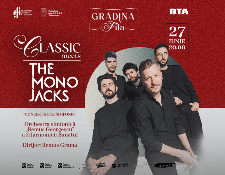 Timișorenii sunt invitați la un concert rock simfonic, vineri, 27 iunie 2025