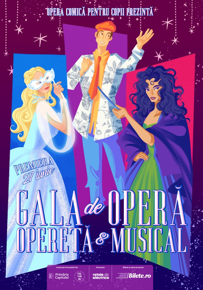 Gala de Operă, Operetă și Musical la Opera Comică pentru Copii