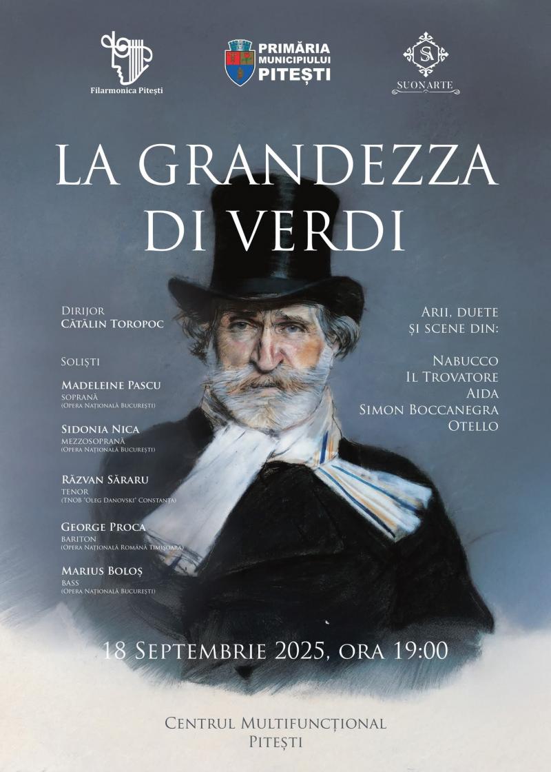 Măreția lui Verdi răsună la Pitești