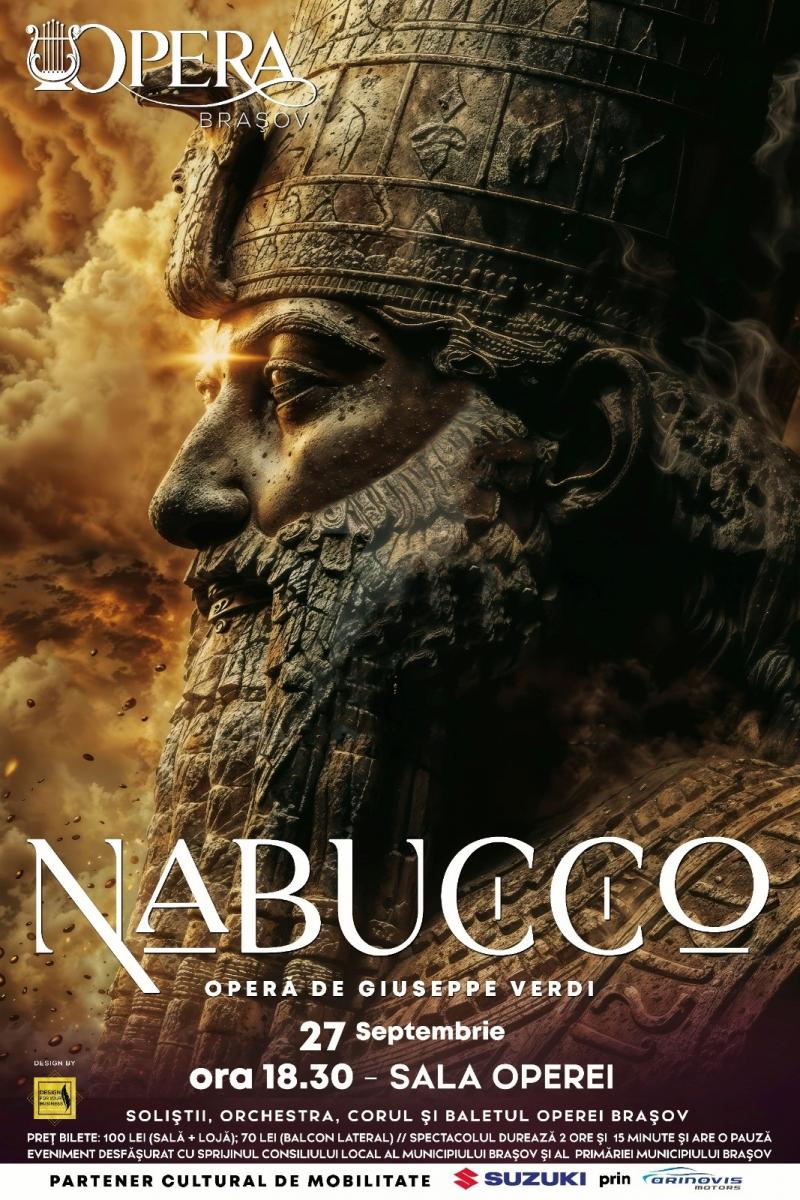 „Nabucco”, pe scena Operei Brașov