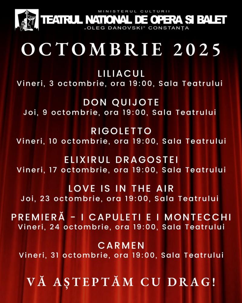 Program octombrie 2025