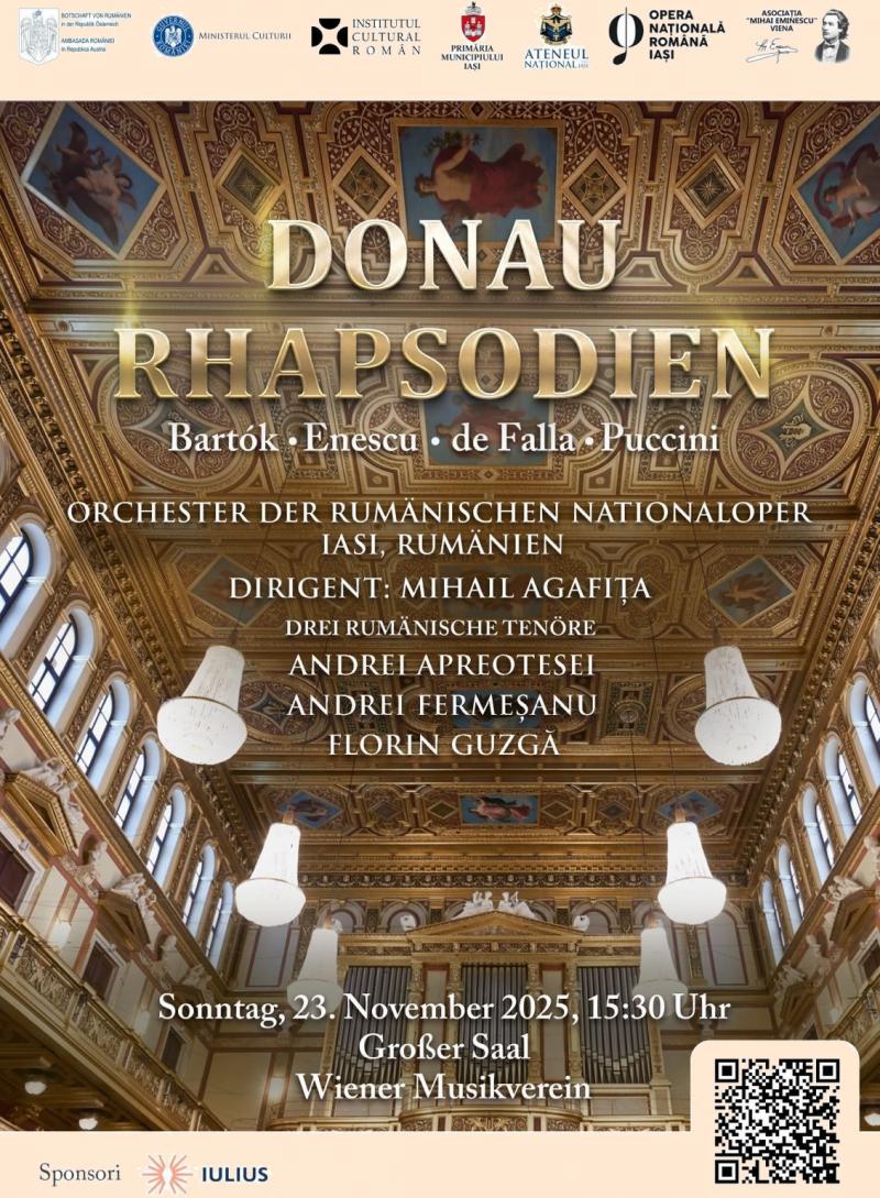 Opera Iași va susține un spectacol într-una dintre cele mai celebre săli ale lumii!