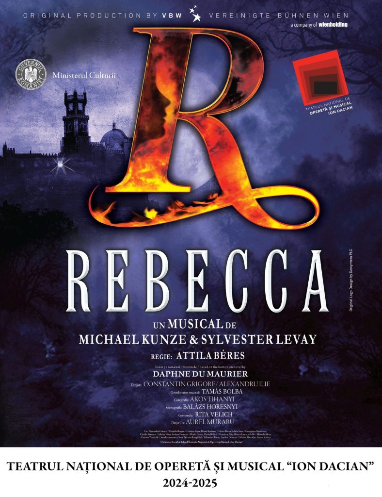 Musicalul Rebecca la Teatrul de Operetă, ultimele trei reprezentații din acest an