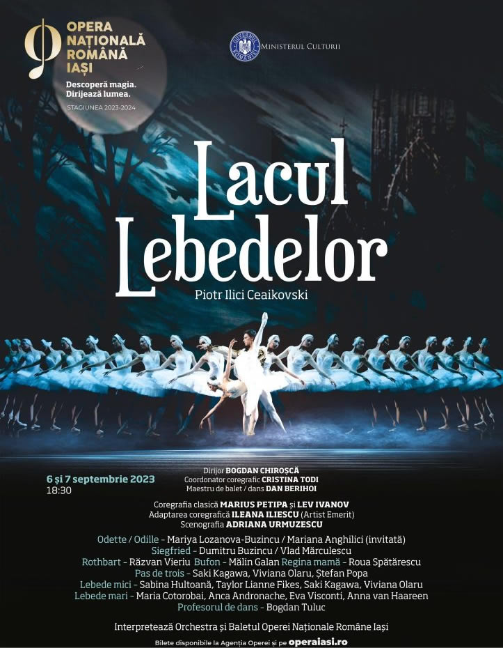„Lacul lebedelor” revine pe scena Operei Iași