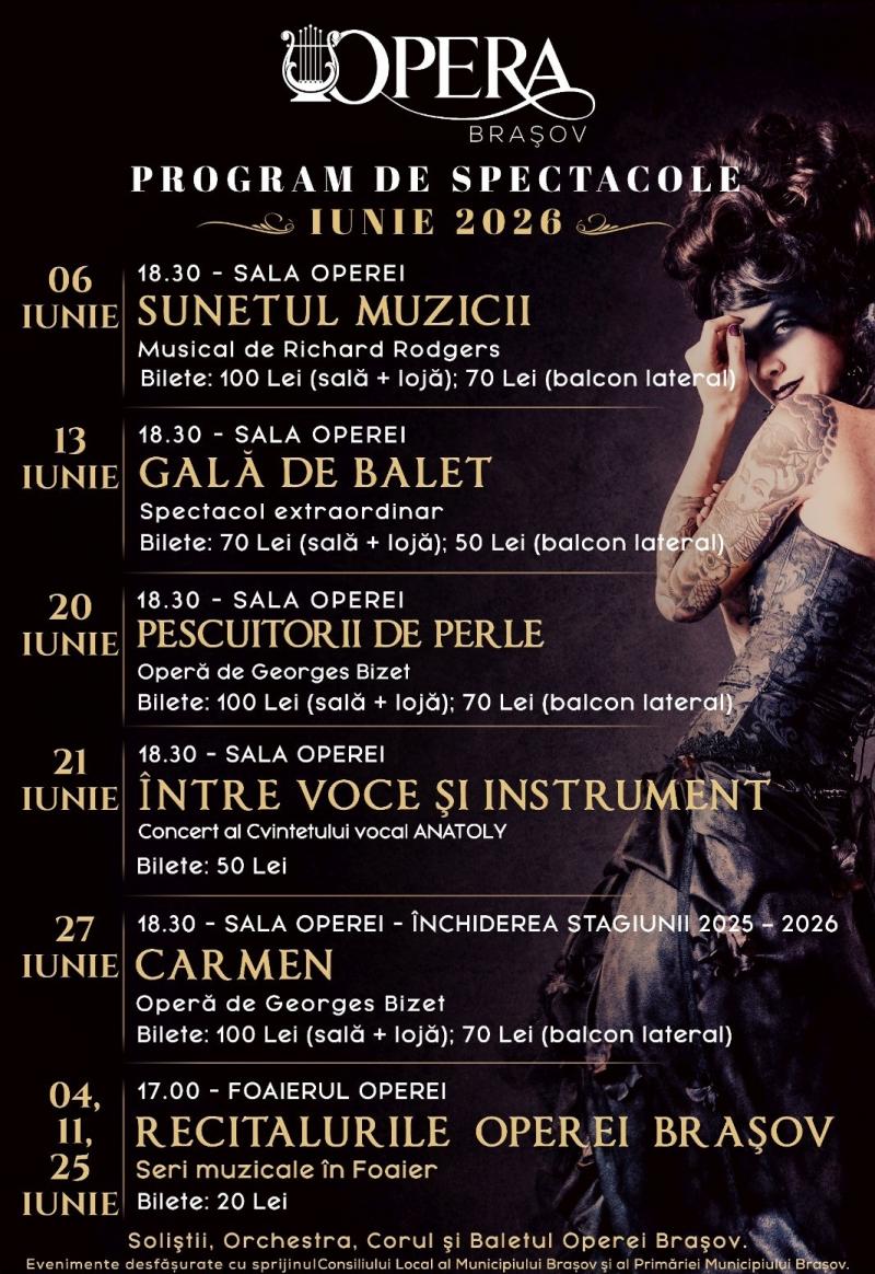 Program iunie 2026