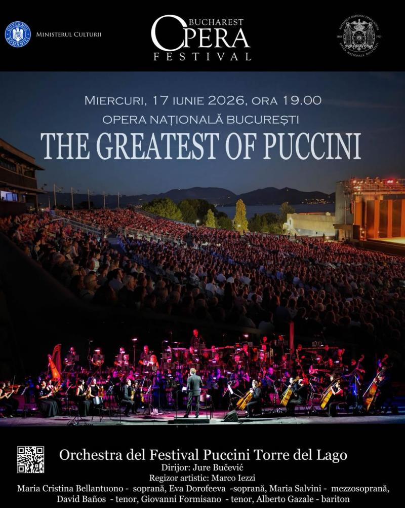 The Greatest of Puccini - Orchestra Festivalului Puccini vine la București
