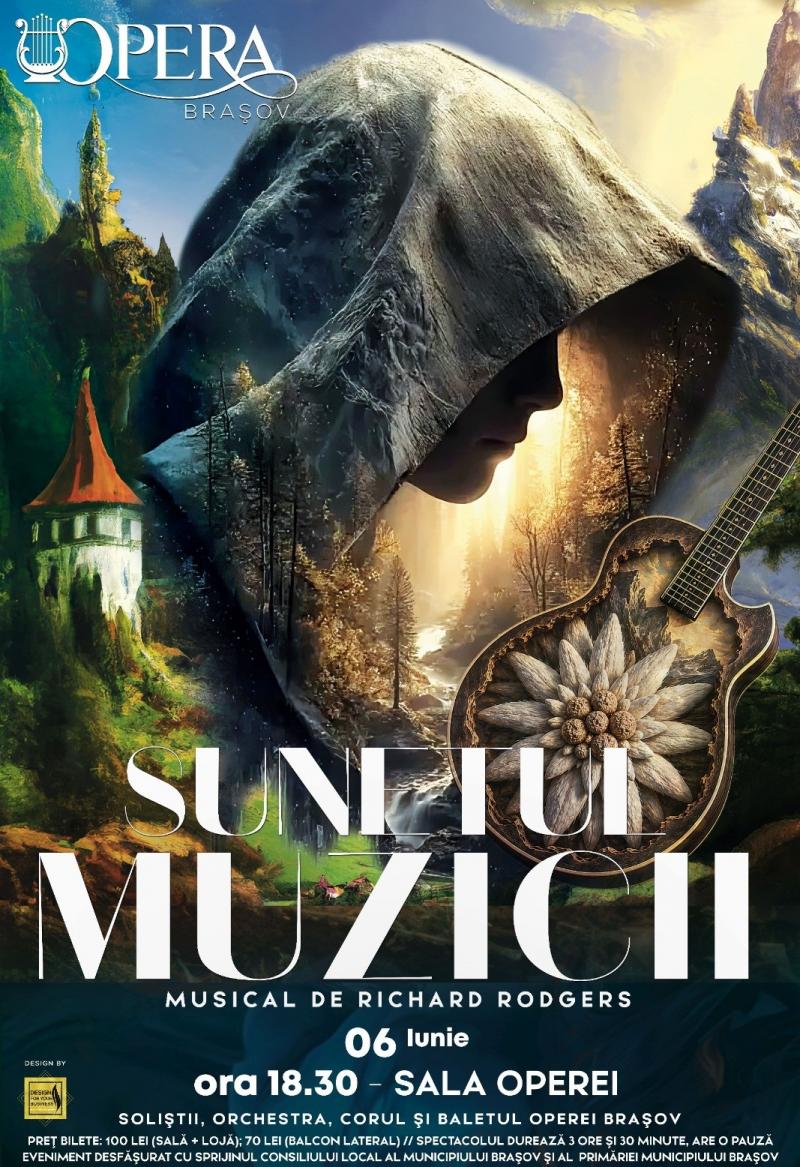 „Sunetul muzicii” revine pe scena Operei Brașov
