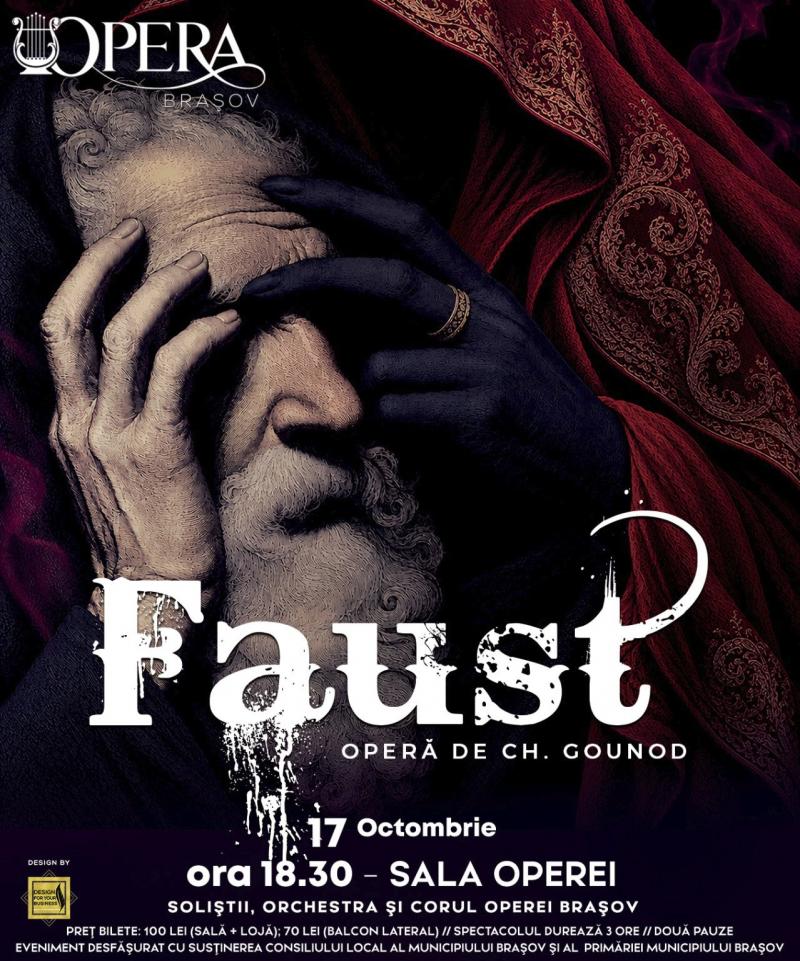 „Faust” cu casa închisă la Opera Brașov
