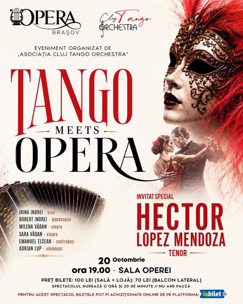 Tango-ul întâlnește opera la Brașov