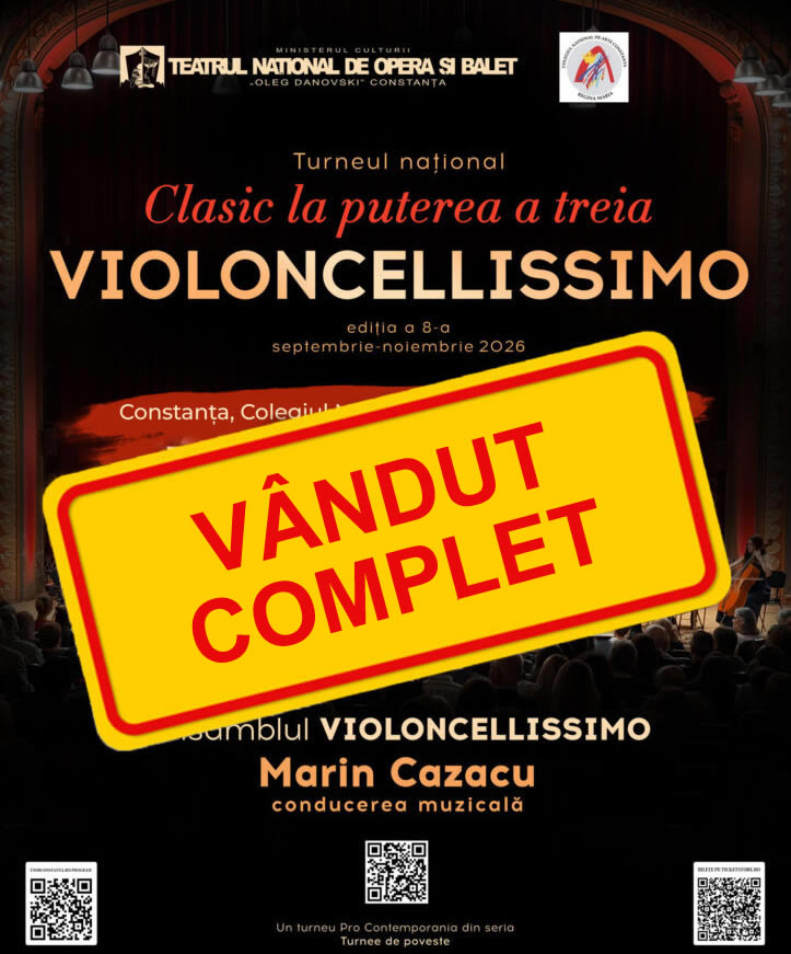 Concertul Violoncellissimo de la Constanța