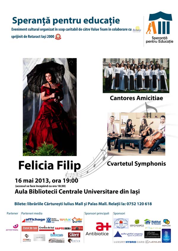 Felicia Filip, in ajutorul elevilor din Liteni