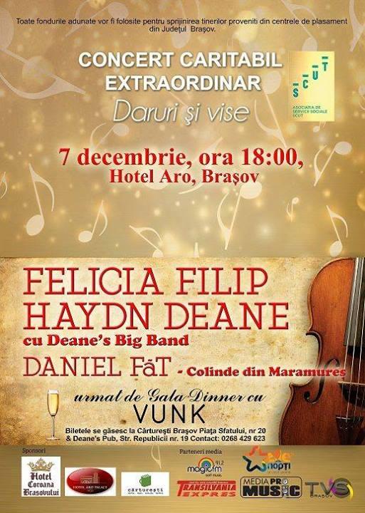 Felicia Filip, Concert Caritabil �Daruri si Vise"