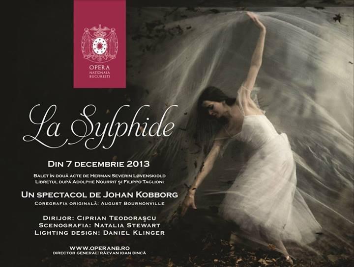 "La Sylphide", în premieră naţională